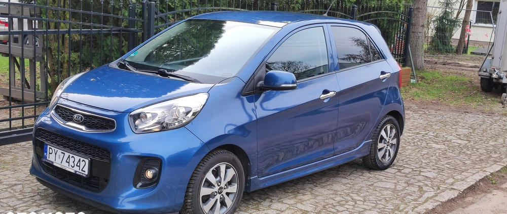 Kia Picanto cena 26500 przebieg: 130400, rok produkcji 2015 z Poznań małe 154